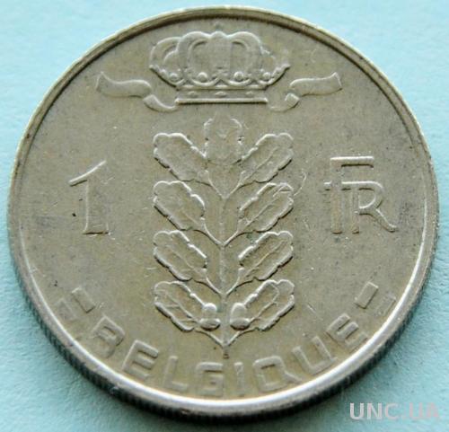 (A) Бельгия 1 франк 1978 'BELGIQUE'