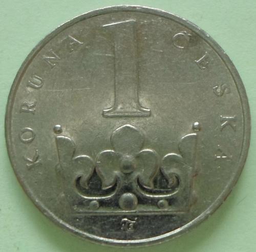(А) Чехия 1 крона 1996