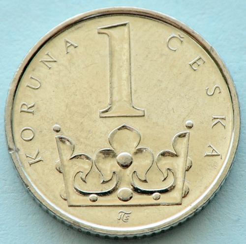 (А) Чехия 1 крона 2003