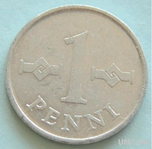 (A) Финляндия 1 пенни 1970