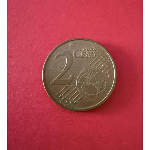 (А) Германия 2 евроцента 2019 F