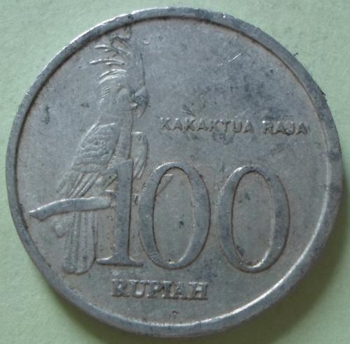 (А) Индонезия 100 рупий 2005