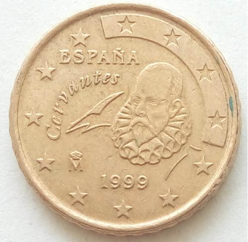 (А) Испания 10 евроцентов 1999