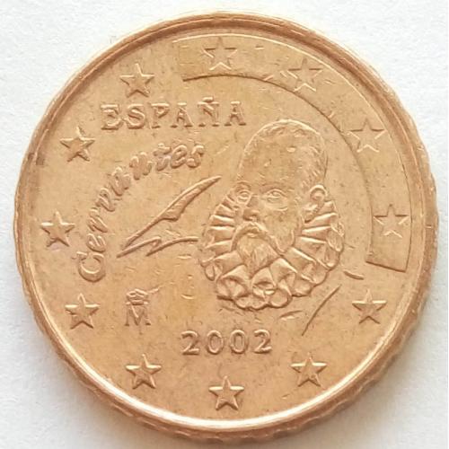 (А) Испания 10 евроцентов 2002