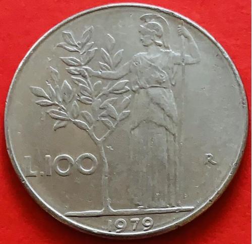 (А) Италия 100 лир 1979