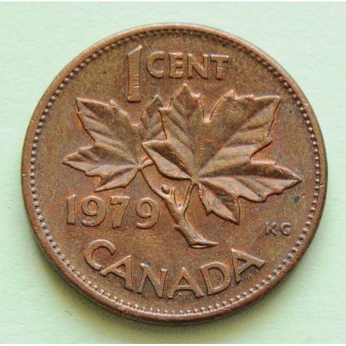 (А) Канада 1 цент 1979