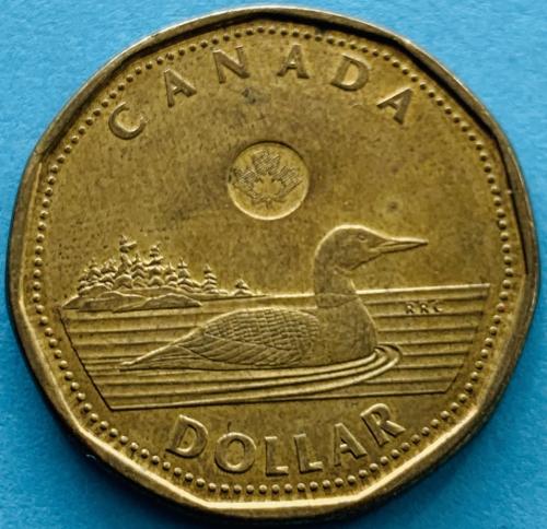 (А) Канада 1 доллар 2012