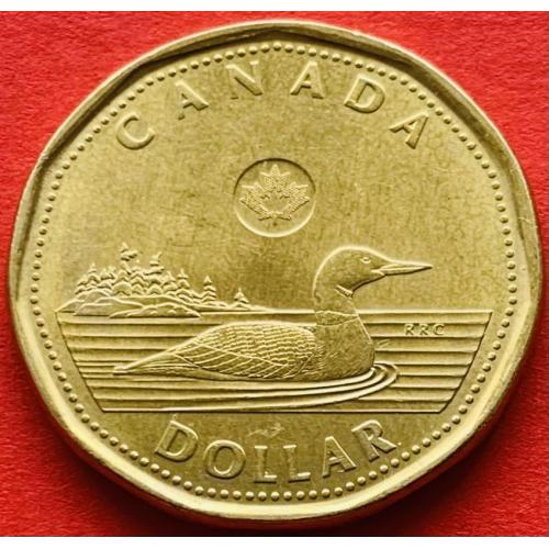 (А) Канада 1 доллар 2020 Редкий