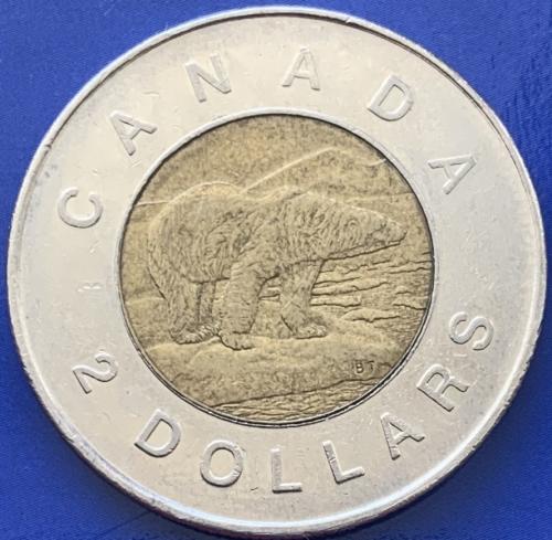 (А) Канада 2 доллара 2005