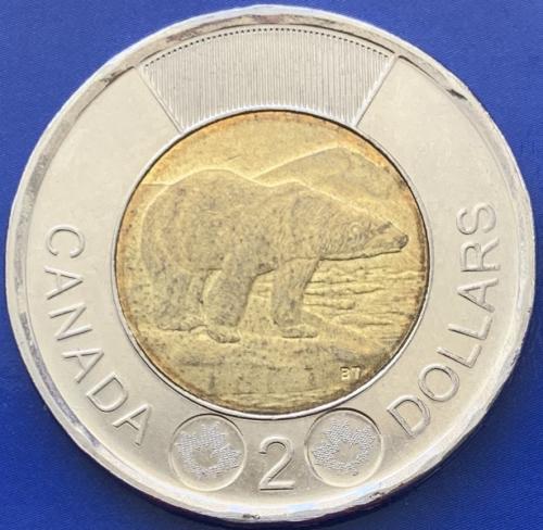 (А) Канада 2 доллара 2012