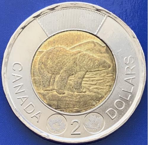 (А) Канада 2 доллара 2016