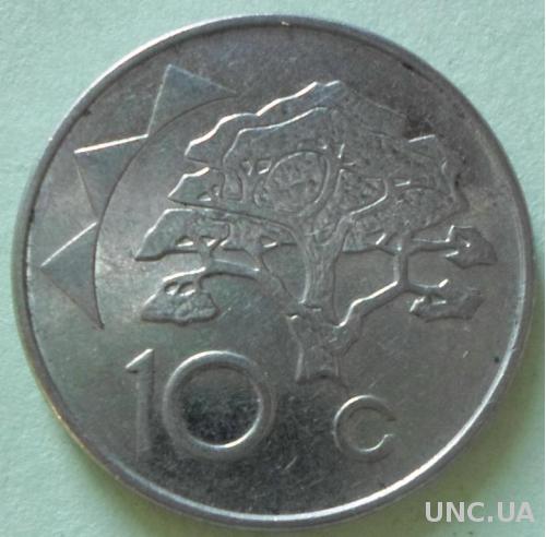 (А) Намибия 10 центов 2009