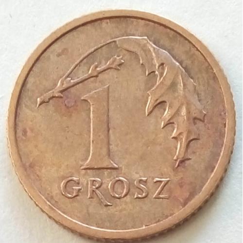 (А) Польша 1 грош 2002