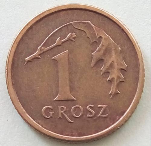 (А) Польша 1 грош 2005
