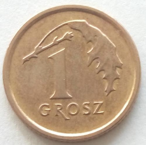(А) Польша 1 грош 2016