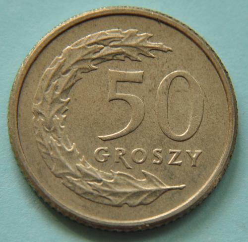 (А) Польша 50 грошей 1992