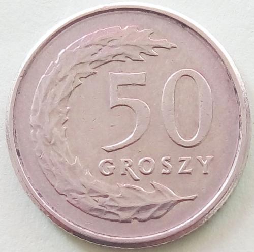(А) Польша 50 грошей 2009