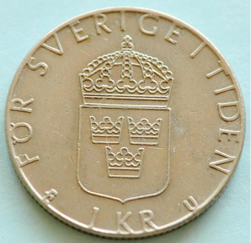 (А) Швеция 1 крона 1978