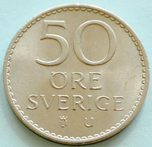 (А) Швеция 50 эре 1967