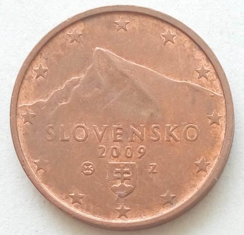 (А) Словакия 2 евроцента 2009
