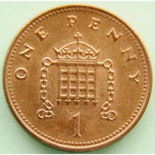 (А) Великобритания 1 пенни 2006