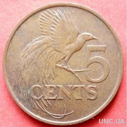 (К1) Тринидад и Тобаго 5 центов 1995