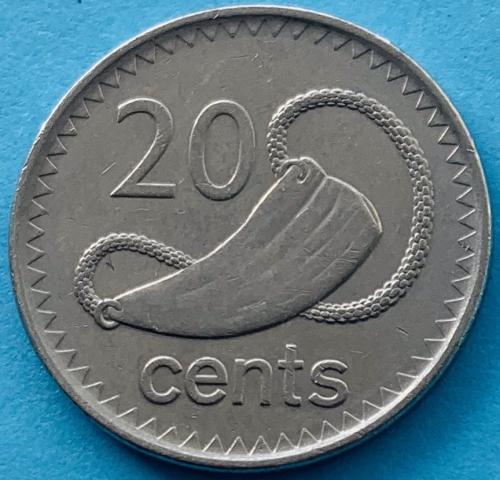 (К3) Фиджи 20 центов 2009