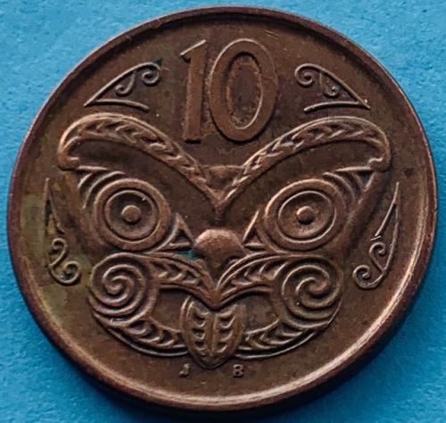 (К3) Новая Зеландия 10 центов 2006
