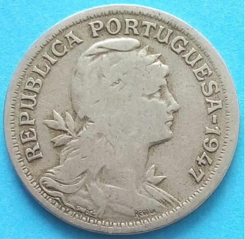 Португалия 50 сентаво 1947