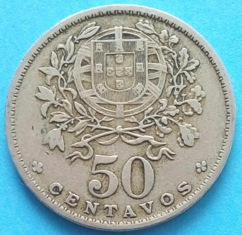 Португалия 50 сентаво 1956