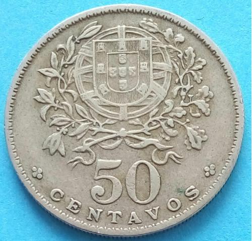Португалия 50 сентаво 1959