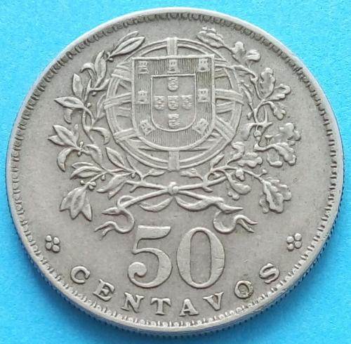 Португалия 50 сентаво 1968