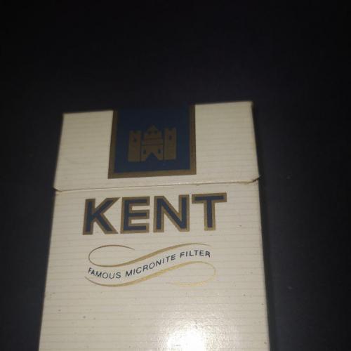 Пачка от сигарет "Кент" kent