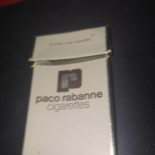 Пачка от сигарет "Пако Рабан" (Рабанне) paco rabanne