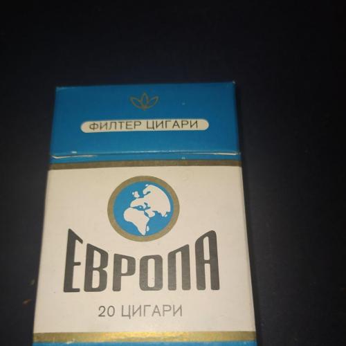 Пачка сигарет "Европа" 