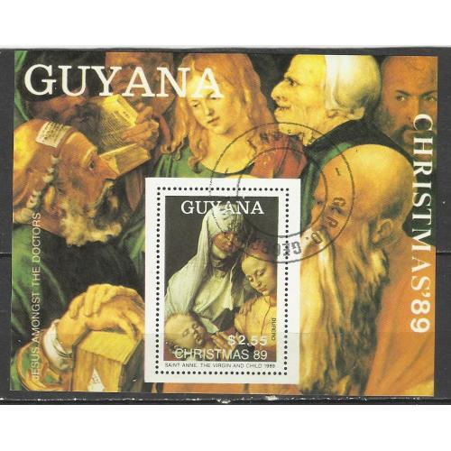 марки Гайаны  1989  Дюрер