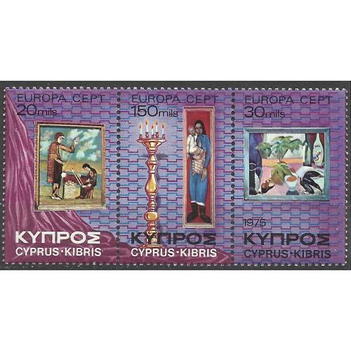 марки Кипра 1975 ЕВРОПА **