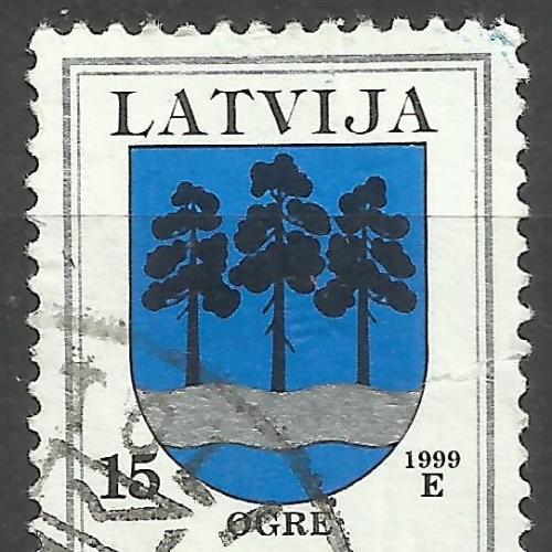 марки Латвии  1999