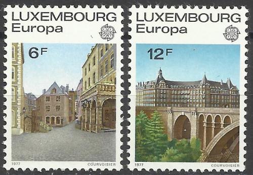 марки Люксембурга  СЕРТ ЕUROPA **