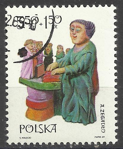 Марки  Польши 1969