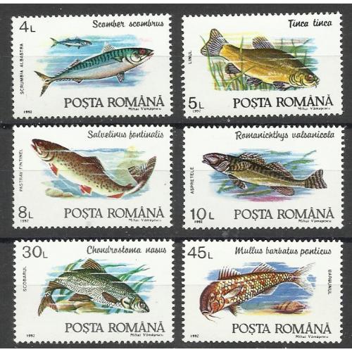 марки Румынии 1992 **