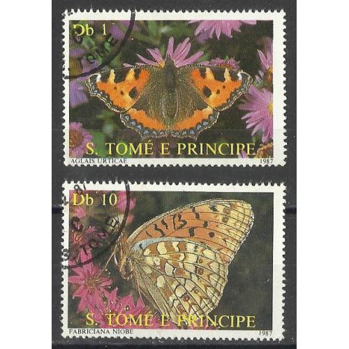  марки Сан-Томе и Принсипи 1987 Фауна