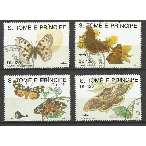  марки Сан-Томе и Принсипи 1991 Фауна