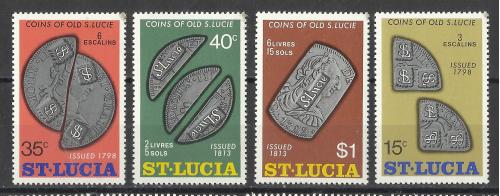 марки  Сент-Люсии 1974 **