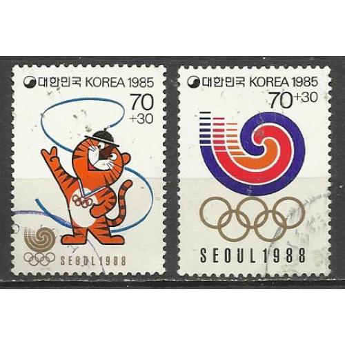 марки  Южной Кореи  Олимпийские игры  1985