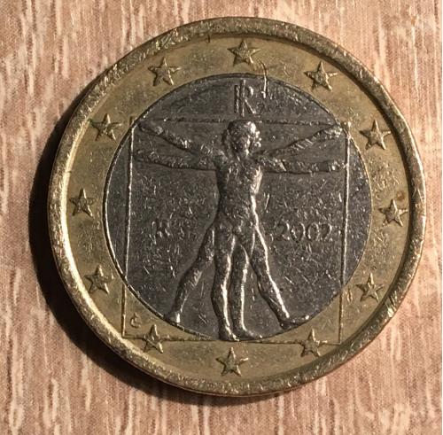 1 евро Италия 2002