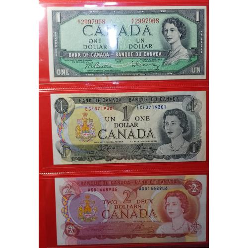 Американский доллар и его подрожатели, коллекция всех стран Американского континента.