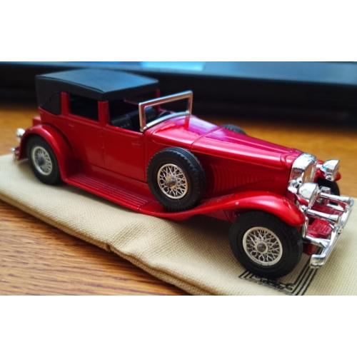 Модель "J" DUESENBERG 1930 года, Matchbox выпуска 1975 года.