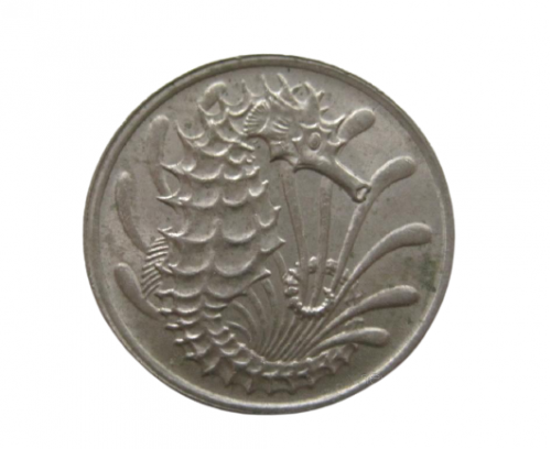 10 центів 1981 СІНГАПУР = МОРСЬКИЙ КОНИК