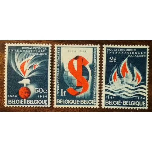 Бельгия 100-летие Международного Социалистического Союза 1964